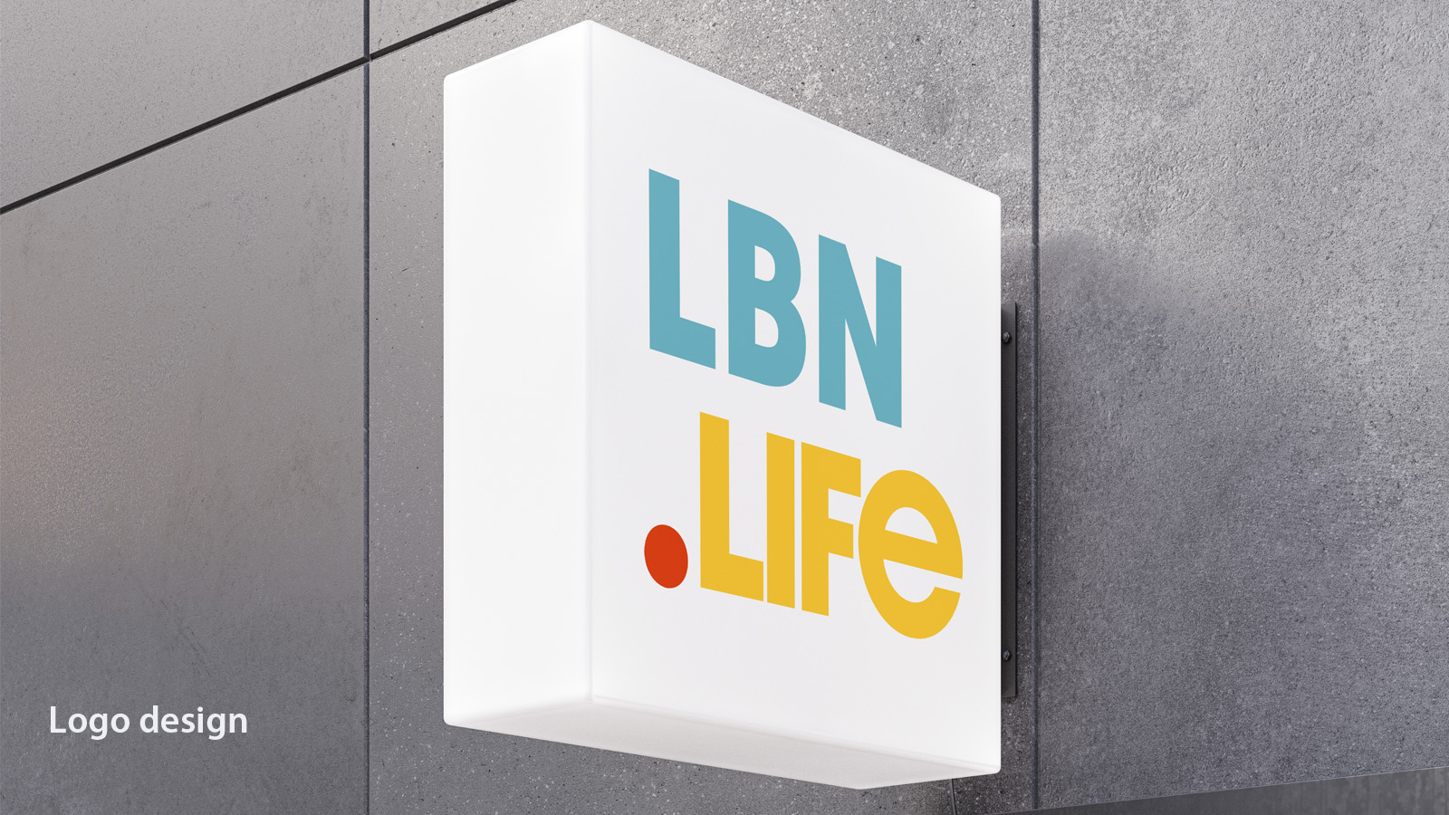Business sign with LBN Life logo.